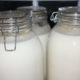 Yogurt glass containers fermenting