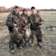 Bill, Christina & Billy goose hunting