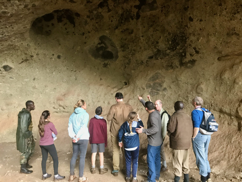 Looking at cave and learning the impact of salt